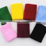 Quick-drying Sweat Absorbing Polyester Cotton Wristbands Wholesale thumbnail-2
