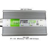 250w 24v Hot Sale Ip67 Waterproof Constant Voltage Led Driver Supplier's Choice thumbnail-1
