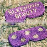 Eye Candy Colorful Reversible Knitting Handmade Eye Masks Headbands thumbnail-6