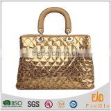 S238-B2340 Two Colors Metallic and Leopard Pattern Genuine Leather Purses and Handbags thumbnail-4