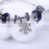 EUBS Wholesale 925 Sterling Silver 3mm Snake Chain Bracelet thumbnail-2