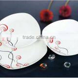 SGS,FDA,Ecofriendly Porcelain Square Fine Dinner Sets Wholesale Giftware thumbnail-3
