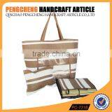 High Quality Wholesale Promotion Paper Straw Striped Tote Bag Women's Beach Bag Quality Choice thumbnail-4