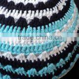 2015 New Crochet Kippah/hand Made Knitted Kippot/judaica Kippah / Cotton Hand-made Kippah thumbnail-4