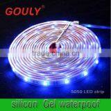 China Manufacturer Silicon Gel Waterproof 5050 Fabric Strip Cutting Machine Led Strip 60led1m 72w