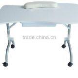 Folding Manicure Table Portable Nail Desk Can be Folded Good to Use in Salon Shops thumbnail-1