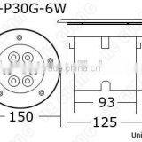 High Quality 6W Led Underground Light thumbnail-2