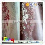Jacquard Upholstery Poyester Curtain Fabrics White Backgound New Design Floral and European thumbnail-3