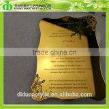DDI-C008 Trade Assurance Hot Sales Mirror Acrylic Invitation thumbnail-1