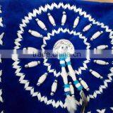 Handmade Western Style Real Suede Leather Beaded Ladies Shoulder Bag Fringed thumbnail-2