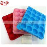 20 Hole Colorful Lollipop Silicone Baking Mold For Making Chocolate thumbnail-1