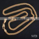18K Gold Plated 18" Artificial Necklace Jewelry thumbnail-2