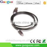 Promotion High Speed 1M Metal Braided Tranfer Data Mfi Usb Cable for Iphone thumbnail-4