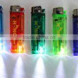 Cheaper Manufacturer Flint Led Refillable Lighter,flint Lighter,led Lighter, Electronic Lighter