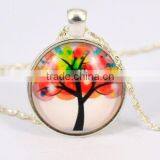 Latest Design Alloy Jewelry Gift Flower Necklace thumbnail-2