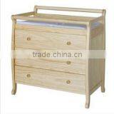 Solid NZ Timber 3-Drawer Changer Dresser