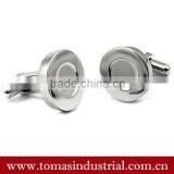 Guangzhou promotional and custom metal cufflink blanks