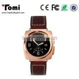 Smart Watch Metal/leather Band Bluetooth Sync to Your Phone Call,message Remind , Pedometer,sleep Monitor, TF Card Support thumbnail-5