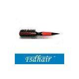 Round Ceramic Wooden Hair Brush thumbnail-1