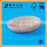 Antique Design Acacia Hardwood Natural Bamboo Wood Salad Bowl Wholesale thumbnail-2