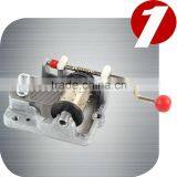18 Note Zinc Alloy Hand Crank(Handcrank) Musical Box Movement