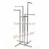 Steel Tubing 4 Arm Clothing Rack thumbnail-3