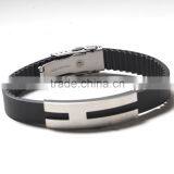 Factory Wholesale Cheapest Silicone Bracelets Cool Rubber Bracelets thumbnail-1