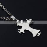 New Fashion Stainless Steel Man Cross Stainless Necklace thumbnail-4