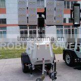 8m LED Diesel Vehicle-mounted Generator Lighting Tower thumbnail-1