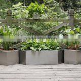 Bonsai Stainless Steel Container Flowers Container Plants Pots for Garden Use thumbnail-2