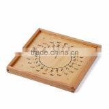 Wooden Math Toy Montessori Circular Math Fraction Division Teaching Aids thumbnail-5