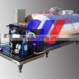 2T Stainless Steel Milk Cooling Tank High Efficiency Cooling Tank thumbnail-1