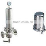 Professional Manufacture Mirror Polish Sanitary Stainless Steel Air Filter Housing thumbnail-1