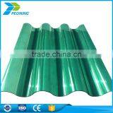 Economic durable coloured clear plastic translucent corrugated roofing sheets