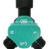 2-Way Dial Switch Garden Hose Connector thumbnail-2