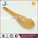 Fish Shape Personalized Japanese Wooden Baby Rice Spoon thumbnail-3