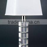 Classic Square Crystal Table Lamp thumbnail-1