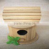 Dome Bird Nest Artificial Birds Nest Swing for Single Round Wood Window Wood Frame Windows thumbnail-1