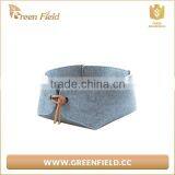 Cute Colorful Eco-friendly Felt Round Storage Box for Sundries thumbnail-1