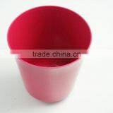 Hot Sell Biodegradable Bamboo Fiber Flower Pots Plate Flower Pot thumbnail-3