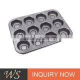 12 Cups Carbon Steel Donut Pan thumbnail-1