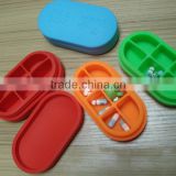 Eco-friendly silicone pill box