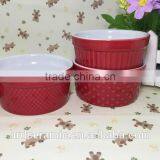 Stocked Wholesale Solid Color Stoneware Ice Cream Bowl thumbnail-6