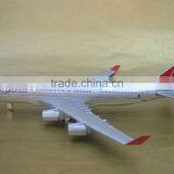 Metal B747 Northwest US Airplane Model