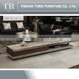 High End Elegant All Iran Natural Travertine TV Table thumbnail-5