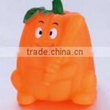 Wholesale Eco-friendly PVC Baby Bath Pumpkin Shape Floating Toy