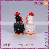 Antique Spot Cock Ceramic Oil Bottle thumbnail-4