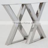 Modern Stainless Steel Dining Table Feet for Wood Furniture Design thumbnail-3