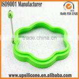 Hot Sale Breakfast Silicone Fried Egg Mold Pancake Egg Ring Heart Flower Shape Funny Kitchen Tool thumbnail-2