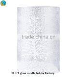 Snow Scene Cylinder Glass Candle Jars thumbnail-5